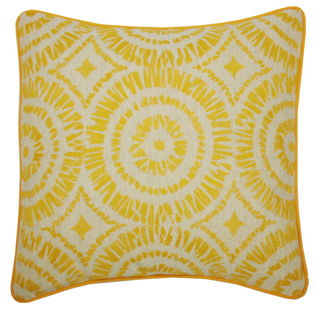Paro Yellow 18x18 cushion