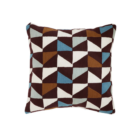 Blocks Blue  18x18 cushion