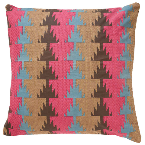 Fala Fuschsia pillow 24x24 cushion