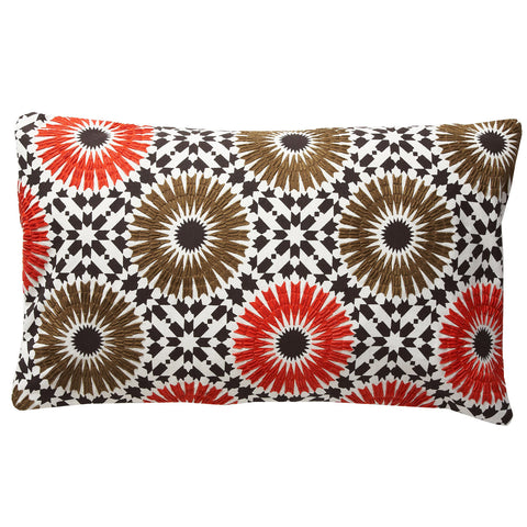 Winter Garden orange 12x20 pillow