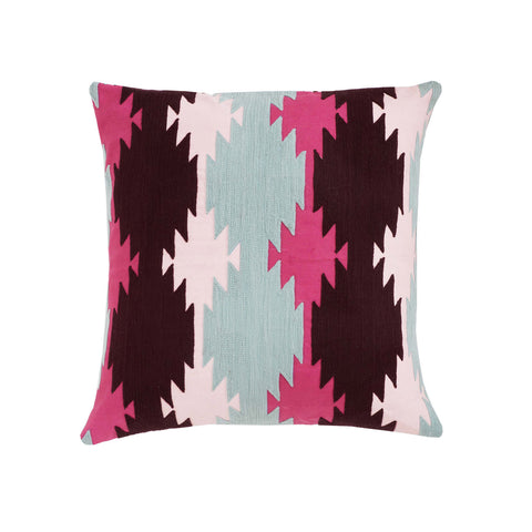 Kasa Fuschsia 18x18 cushion