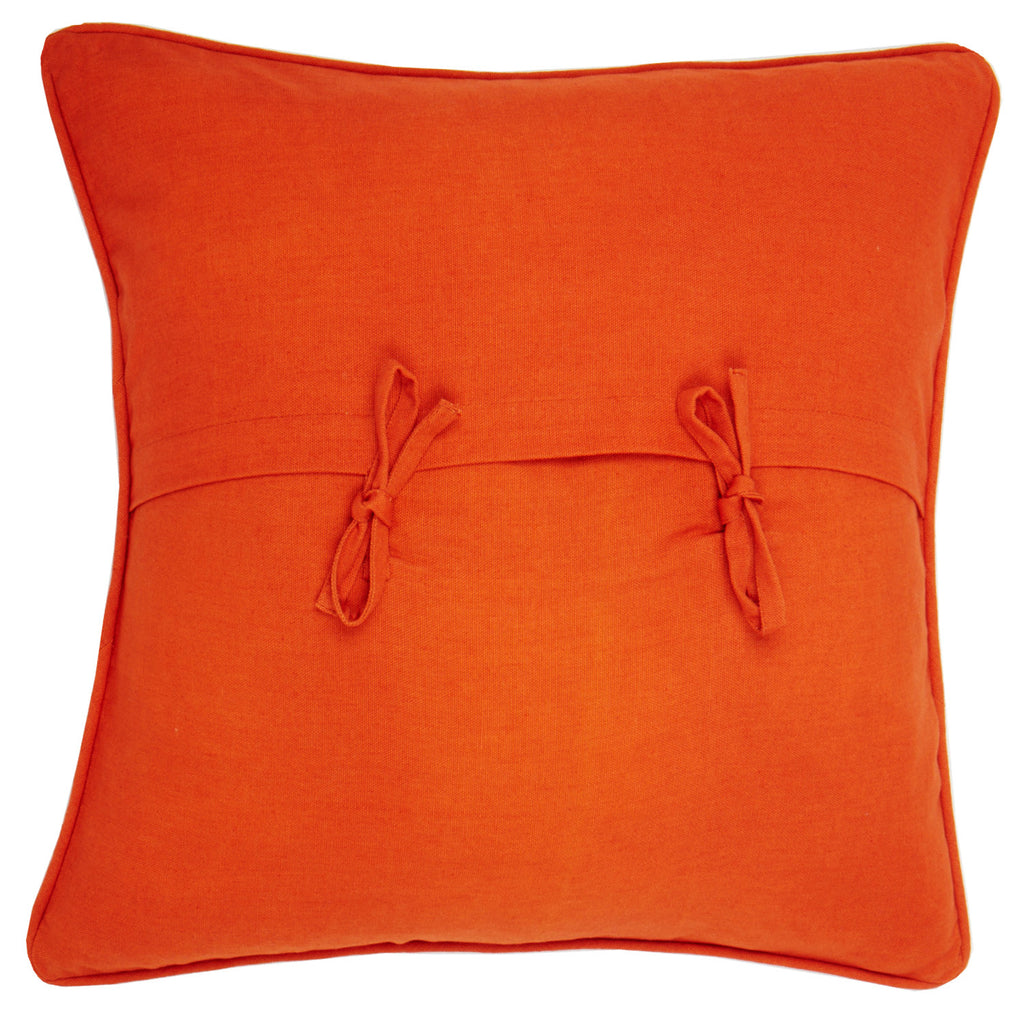 Paro Orange 18x18 cushion