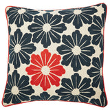 Dragon flower orange 22x22, cushion