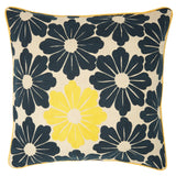 Dragon flower yellow 22x22, cushion