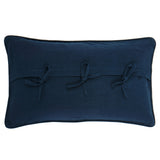 Ludlow dots navy  12x20 cushion