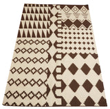 Bark Rug 5x8 feet. The rug is hand woven by artisans in India in New Zealand wool.