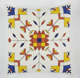 Kanta Orange 24x24 cushion