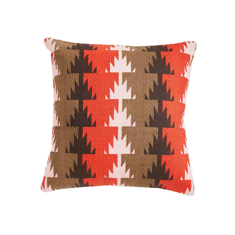 Fala Orange 18x18 cushion