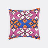 Flower Diamond Pink 18x18 cushion