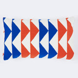 Marble orange 12x20 pillow