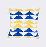 Marble yellow 18x18 cushion
