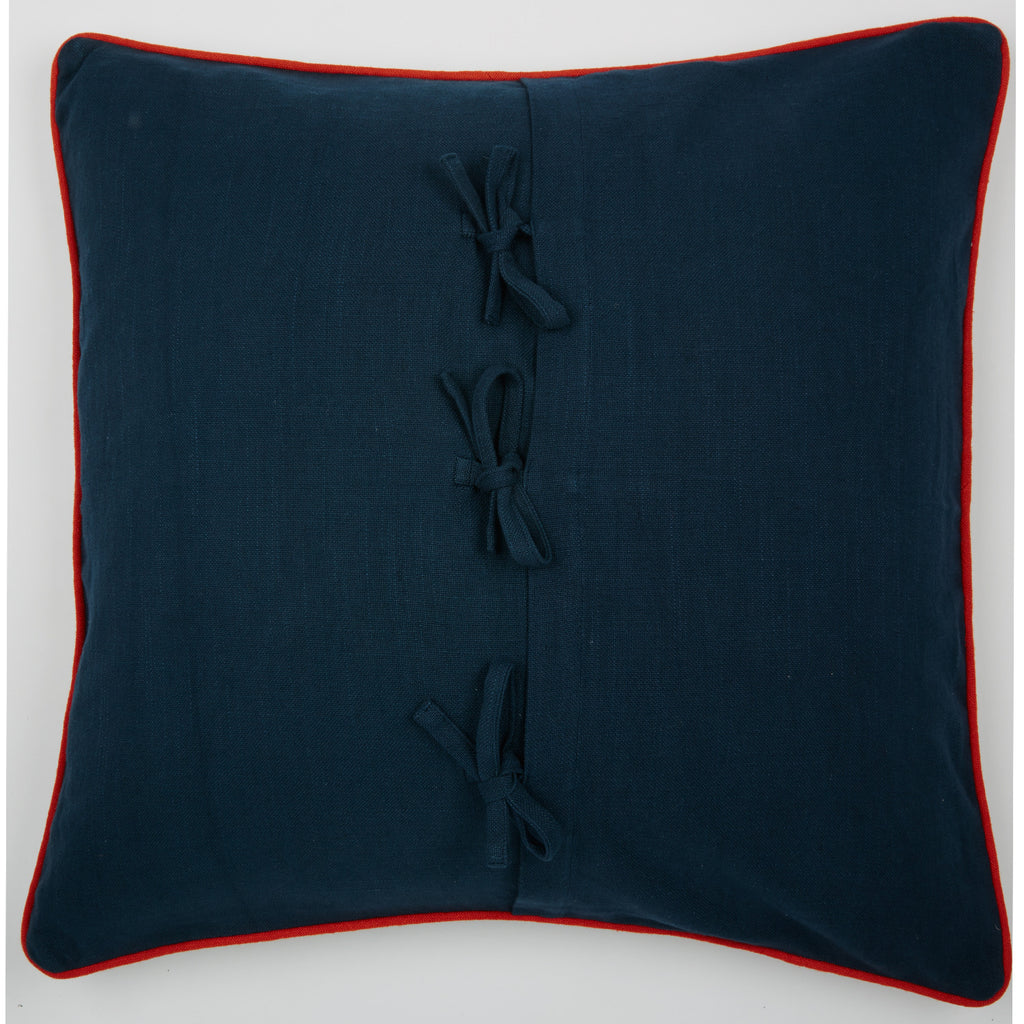 Dragon flower orange 22x22, cushion